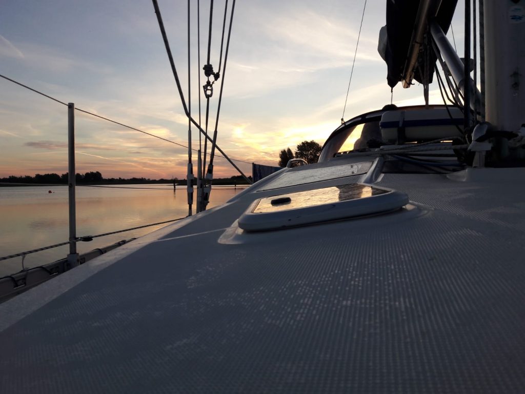 Oberdeck Segelyacht